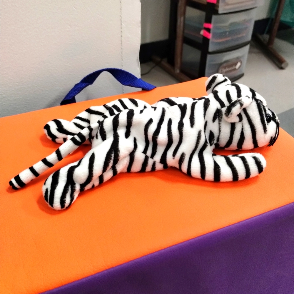 ✓Vintage TY Blizzard the White Tiger Beanie Babies Retired - Picture 7 of 11